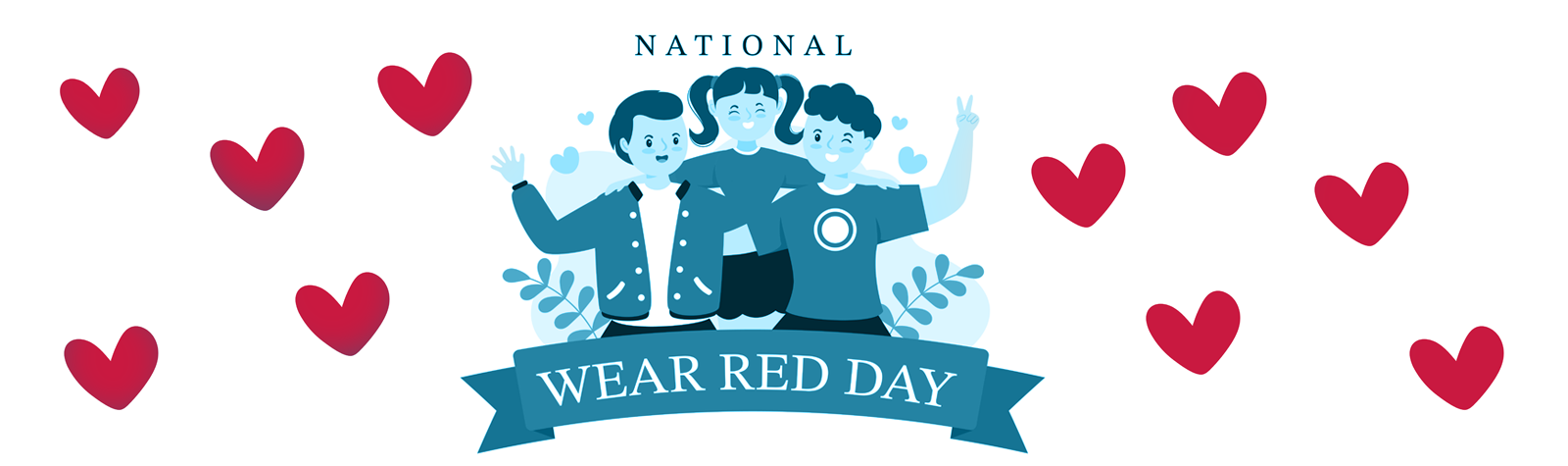 Celebrating National Wear Red Day